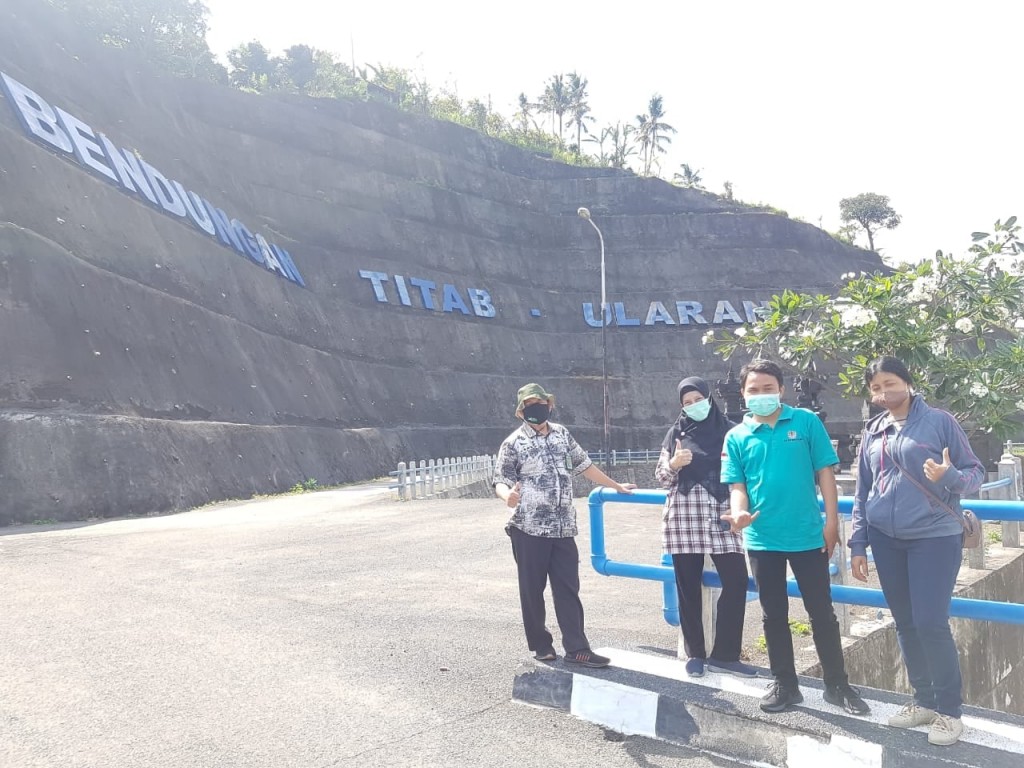 Peninjauan Lapangan Terhadap Infrastruktur SDA di Bendungan Titab Ularan, Kecamatan Seririt, Kabupaten Buleleng