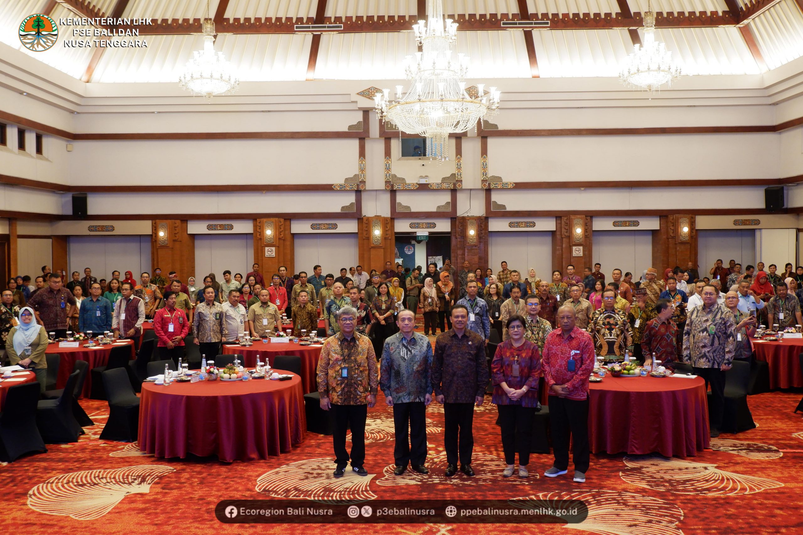 Rapat Kerja Pengendalian Pembangunan Lingkungan Hidup dan Kehutanan Ekoregion Bali dan Nusa Tenggara